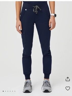 Figs Navy Zamora Jogger Scrub Pants
